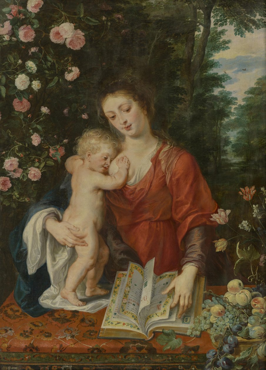 Maria con il Bambino da Peter Paul Rubens