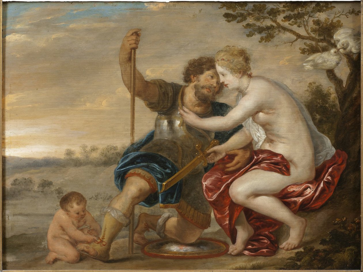 Marte, Venere e Cupido da Peter Paul Rubens