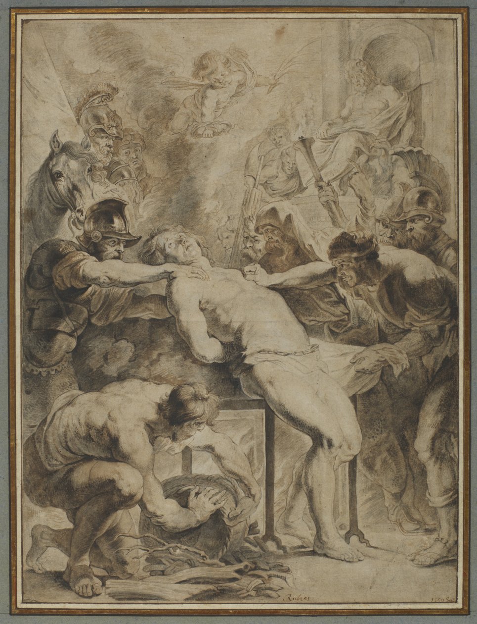 Martirio di San Lorenzo, 1550 da Peter Paul Rubens