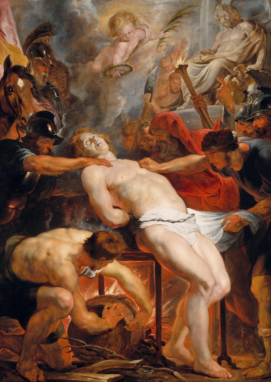 Il martirio di san Lorenzo da Peter Paul Rubens
