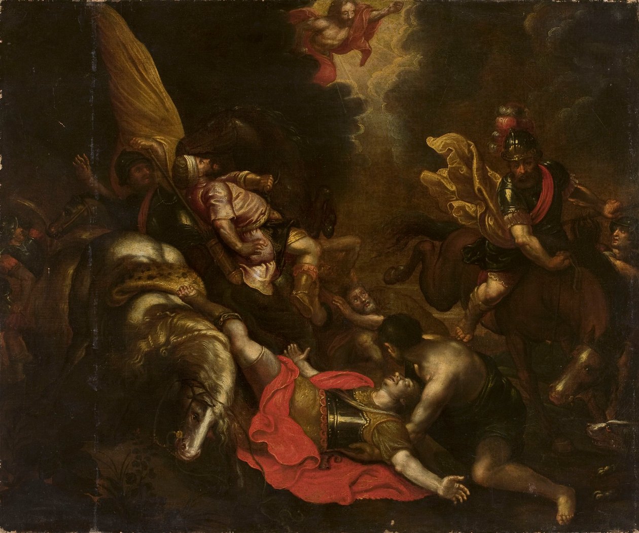 Conversione di san Paolo (At 9, 3-6) da Peter Paul Rubens