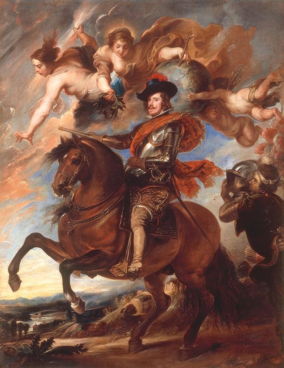 Filippo IV di Spagna / Rubens-Werkst. da Peter Paul Rubens