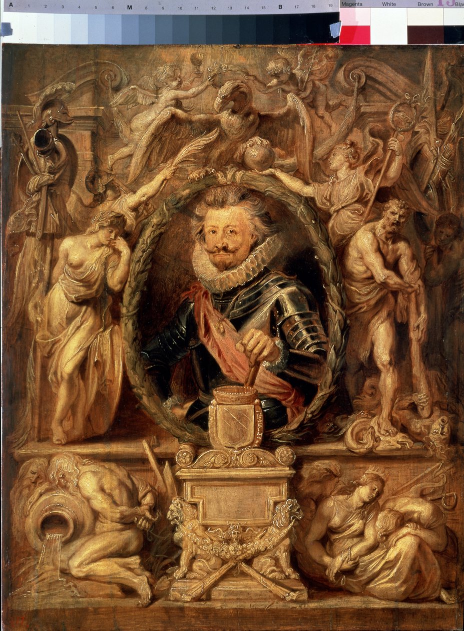 Ritratto di Charles Bonaventure de Longueval, conte di Bucquoy da Peter Paul Rubens