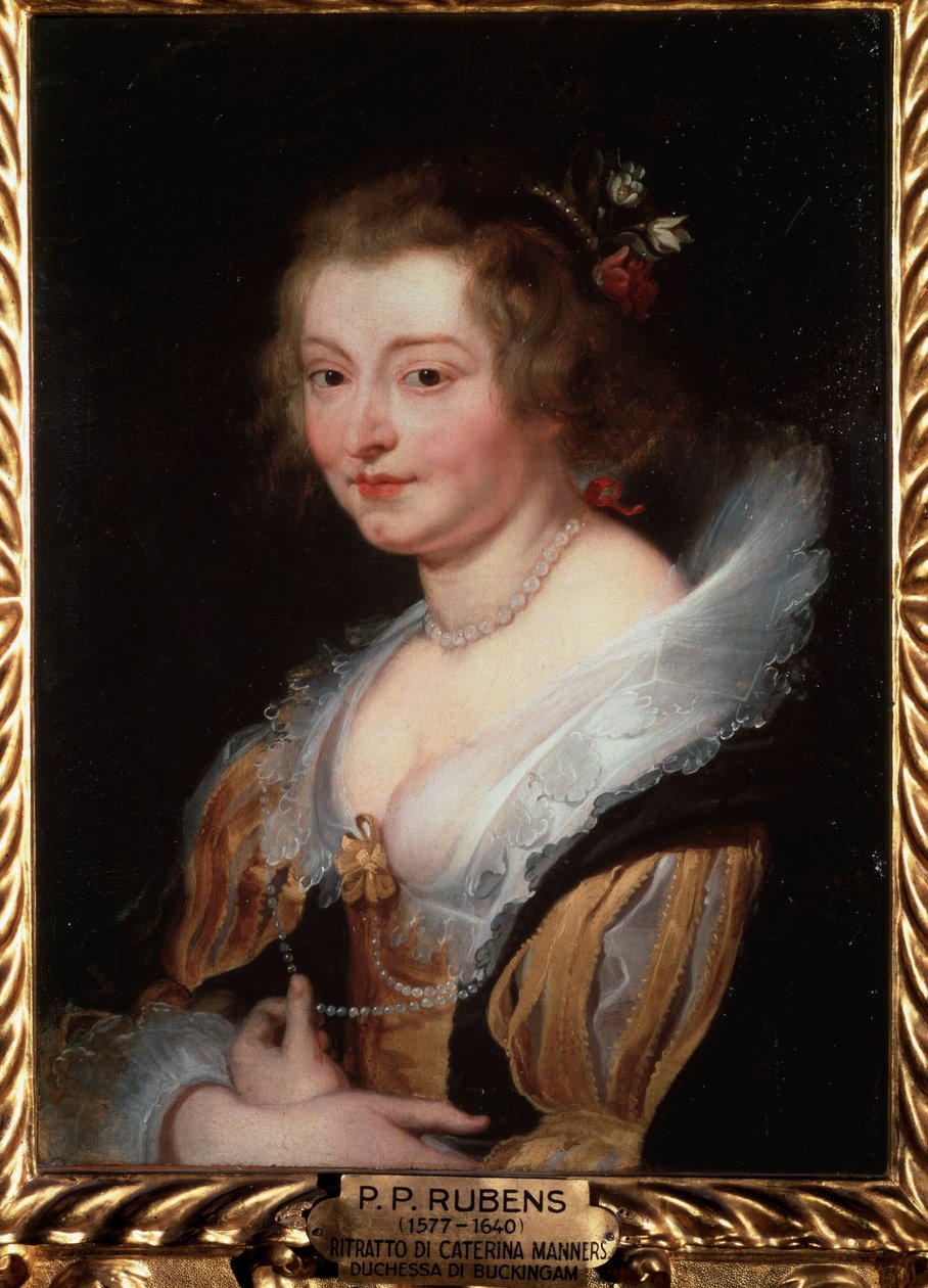 Ritratto di Catherine Manners, Duchessa di Buckingham da Peter Paul Rubens