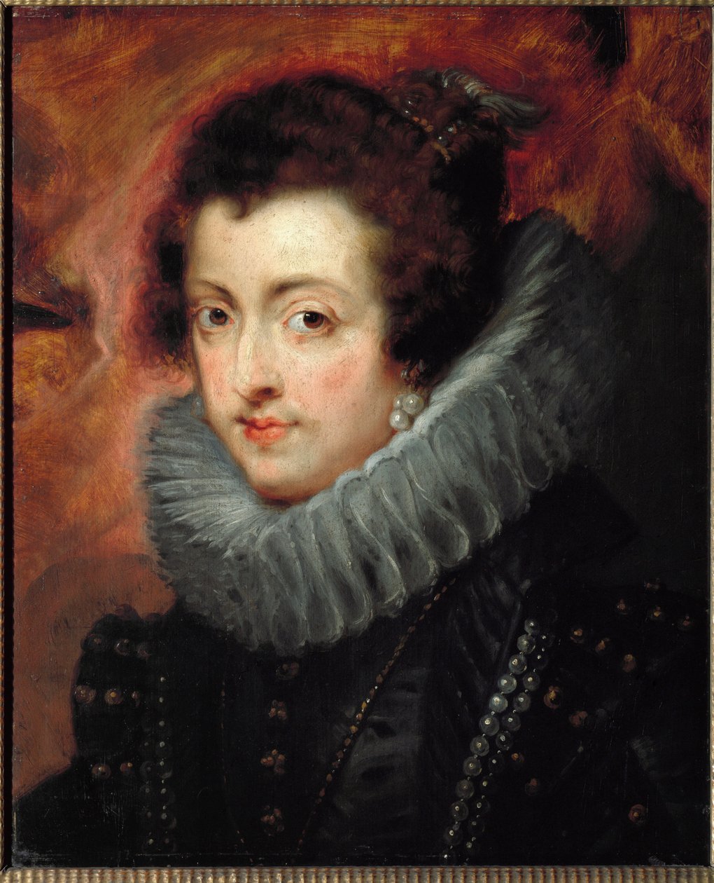 Ritratto di Elisabetta di Francia (o Elisabetta di Borbone) da Peter Paul Rubens