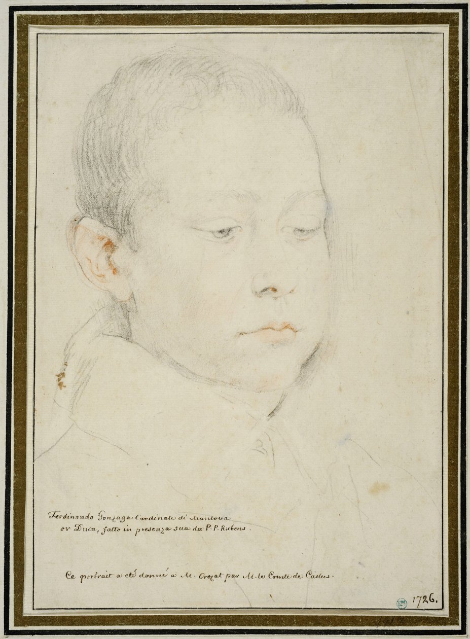 Ritratto di Ferdinando I Gonzaga da Peter Paul Rubens