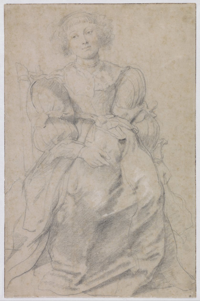 Ritratto di Hélène Fourment, c. 1630-1631 da Peter Paul Rubens