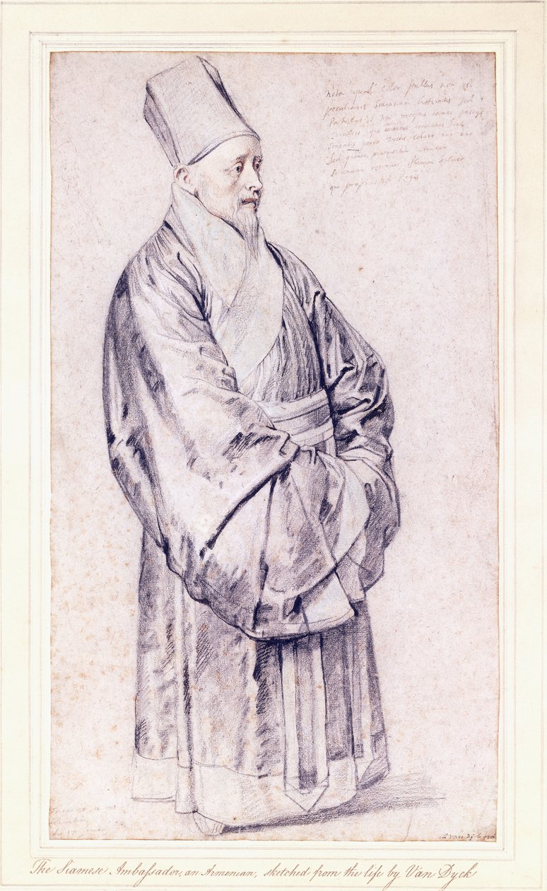 Ritratto di Nicolas Trigault S.J. in costume cinese da Peter Paul Rubens