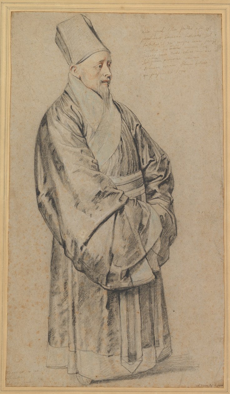 Ritratto di Nicolas Trigault in costume cinese da Peter Paul Rubens
