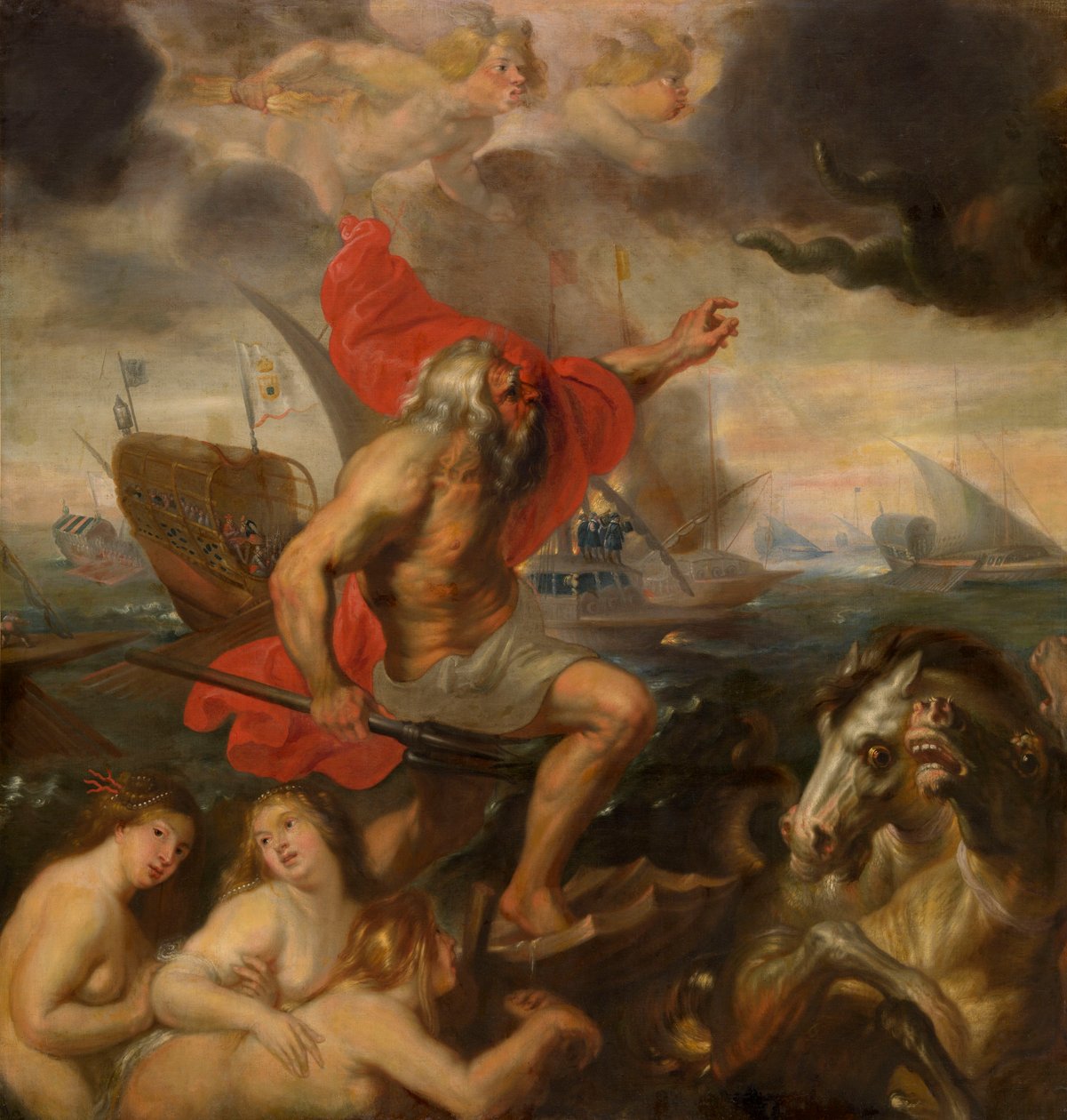 Quos Ego - Nettuno placa la tempesta da Peter Paul Rubens