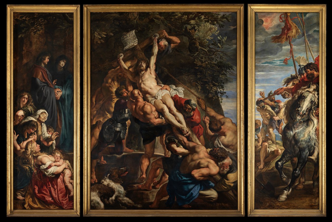La salita al Calvario, c.1610-11 da Peter Paul Rubens