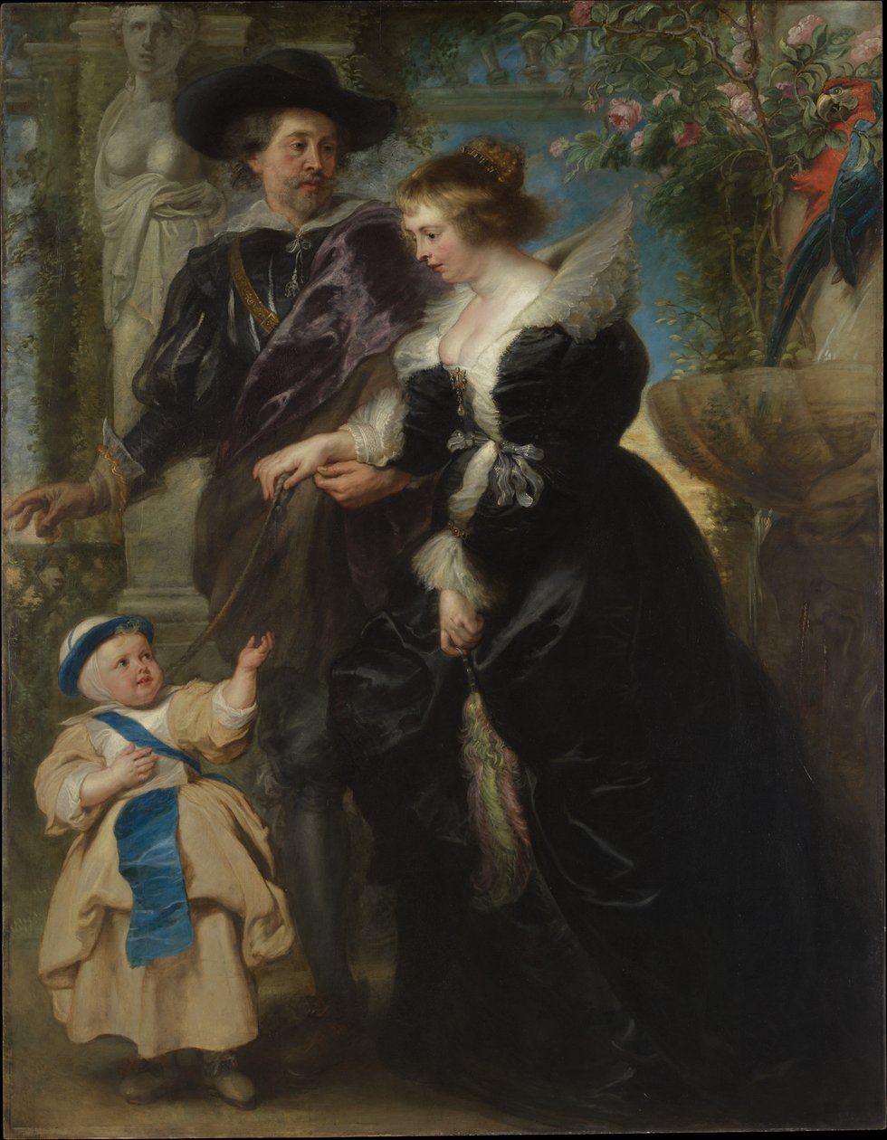 Rubens, Helena Fourment (1614-1673) e il loro figlio Frans (1633-1678) da Peter Paul Rubens