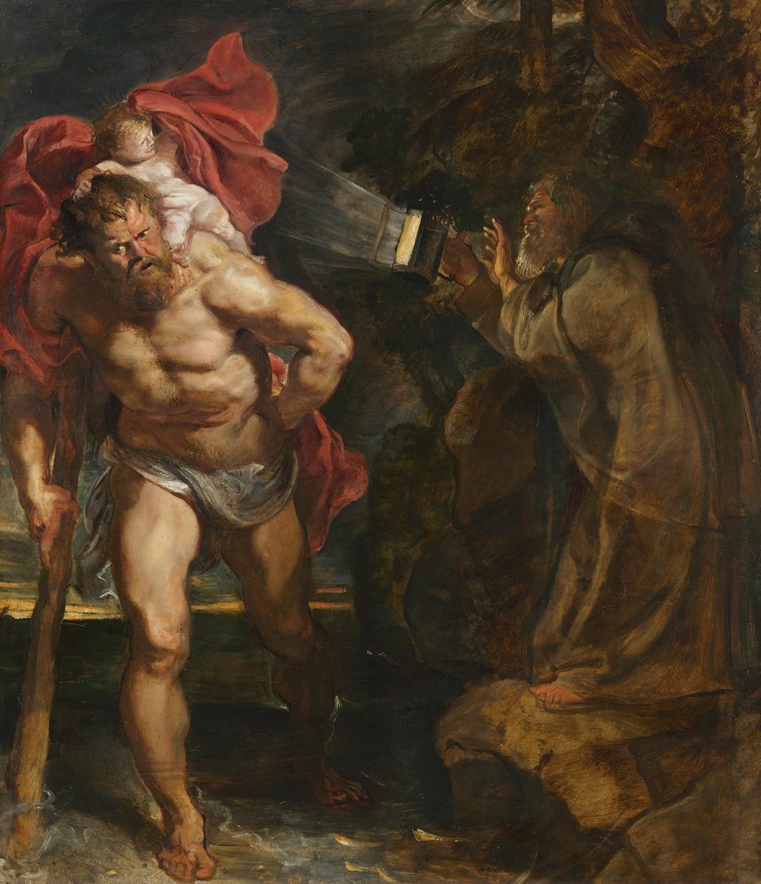 San Cristoforo e l’eremita da Peter Paul Rubens
