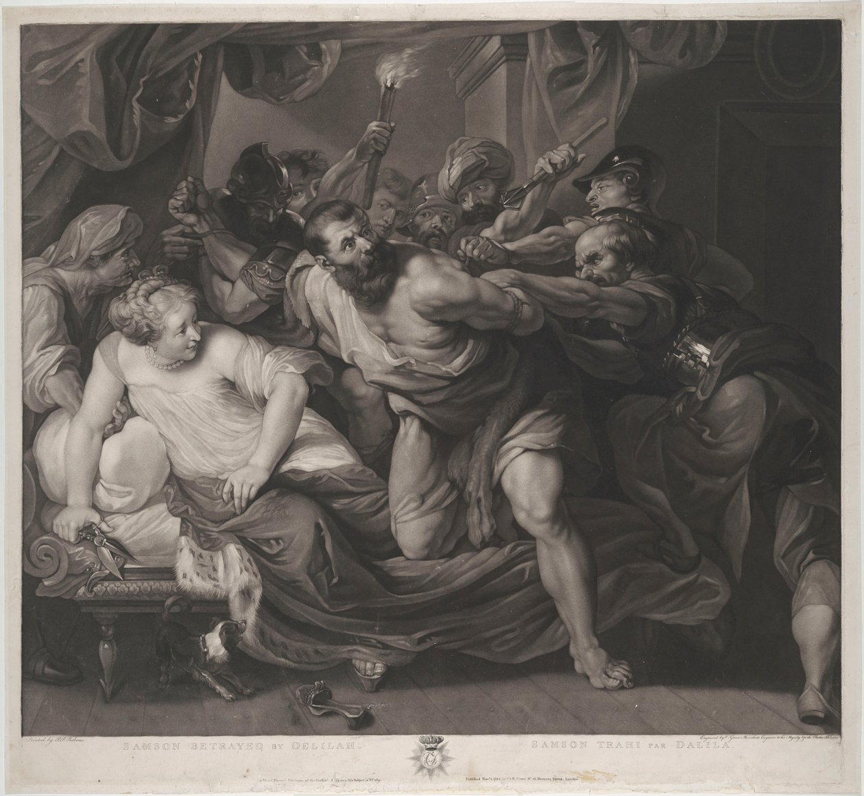 Sansone viene fatto prigioniero da Peter Paul Rubens