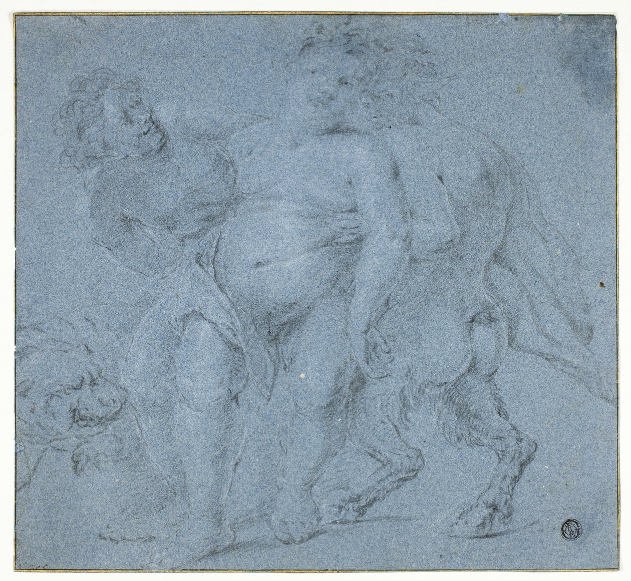 Silenus sostenuto da due satiri da Peter Paul Rubens