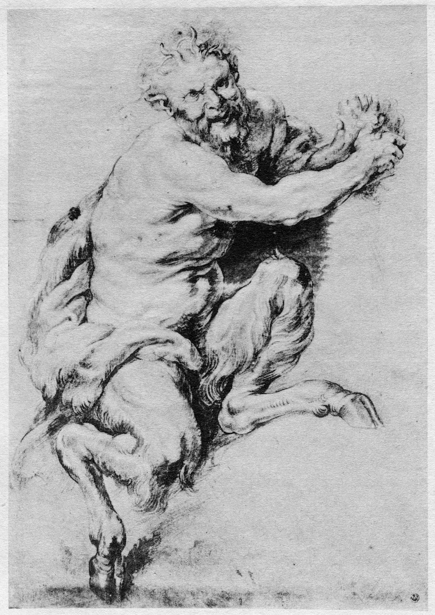 Studio di un satiro, 1913 da Peter Paul Rubens