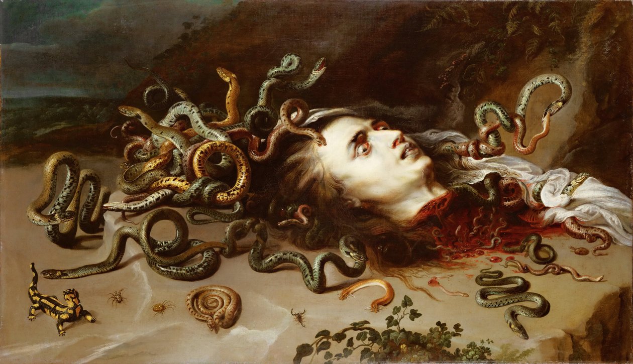 Testa di Medusa da Peter Paul Rubens