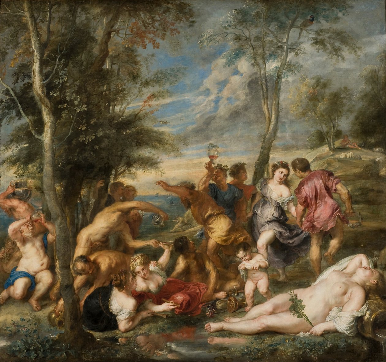 Il baccanale degli Andrii da Peter Paul Rubens