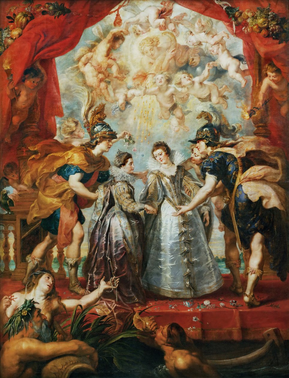 Lo Scambio delle Principesse al confine spagnolo. Il Ciclo di Maria de
