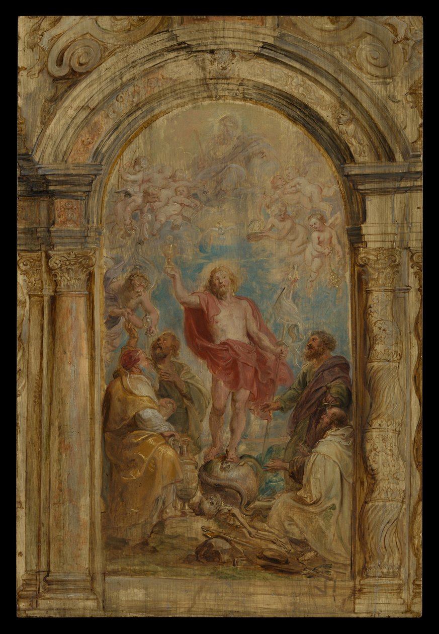 Die Verherrlichung der Eucharistie da Peter Paul Rubens