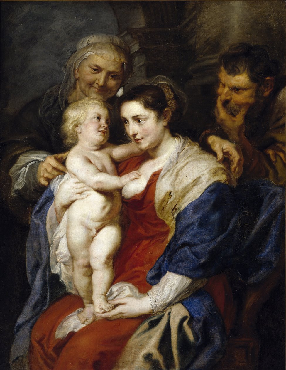 La Sacra Famiglia con Sant