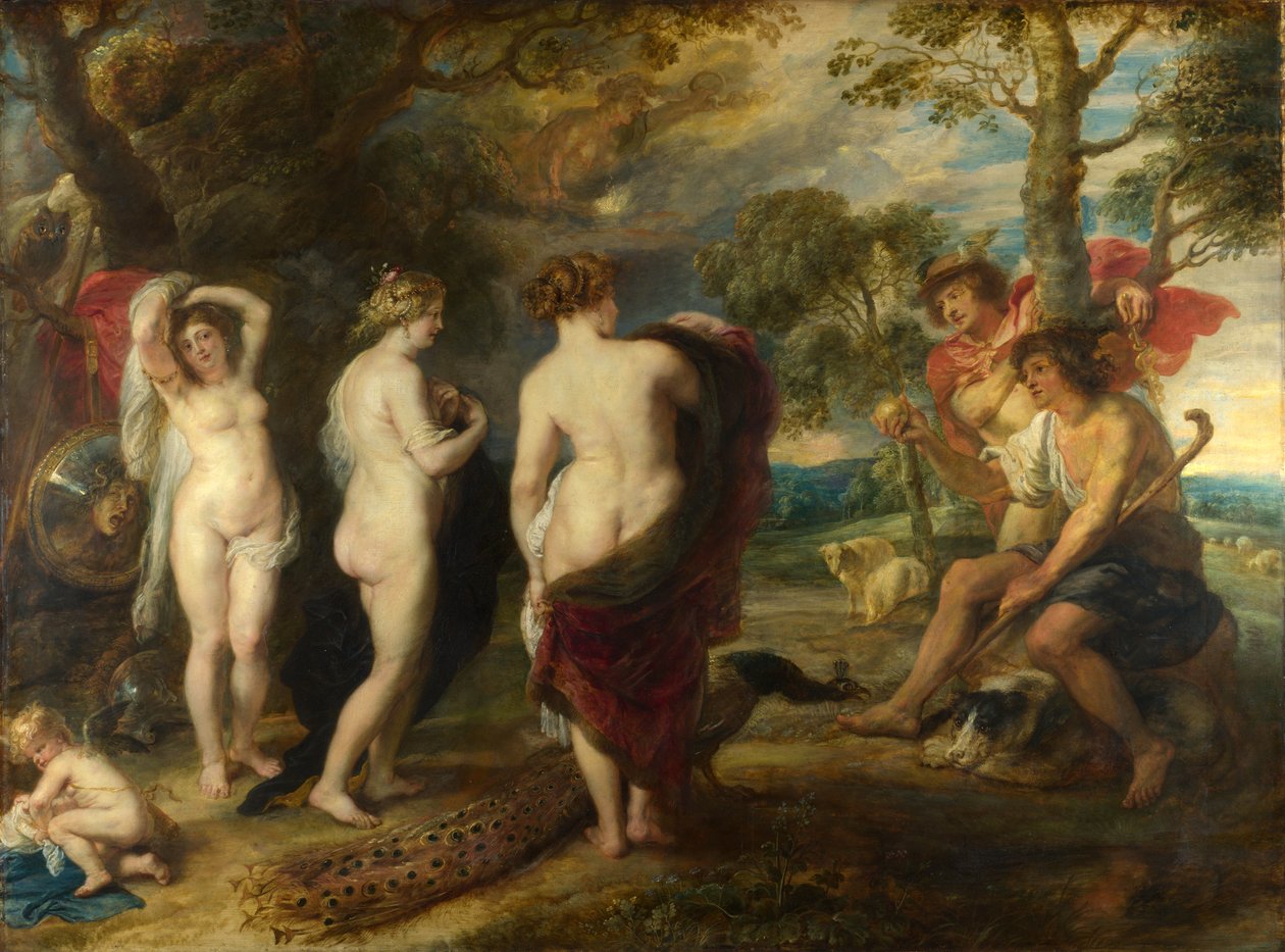 Il giudizio di Paride da Peter Paul Rubens