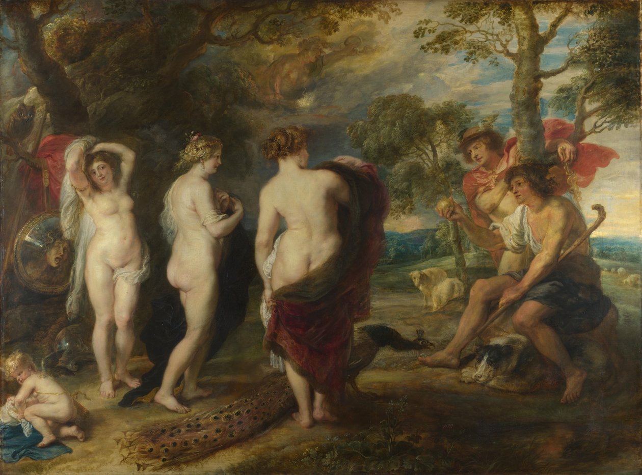 Il giudizio di Paride da Peter Paul Rubens