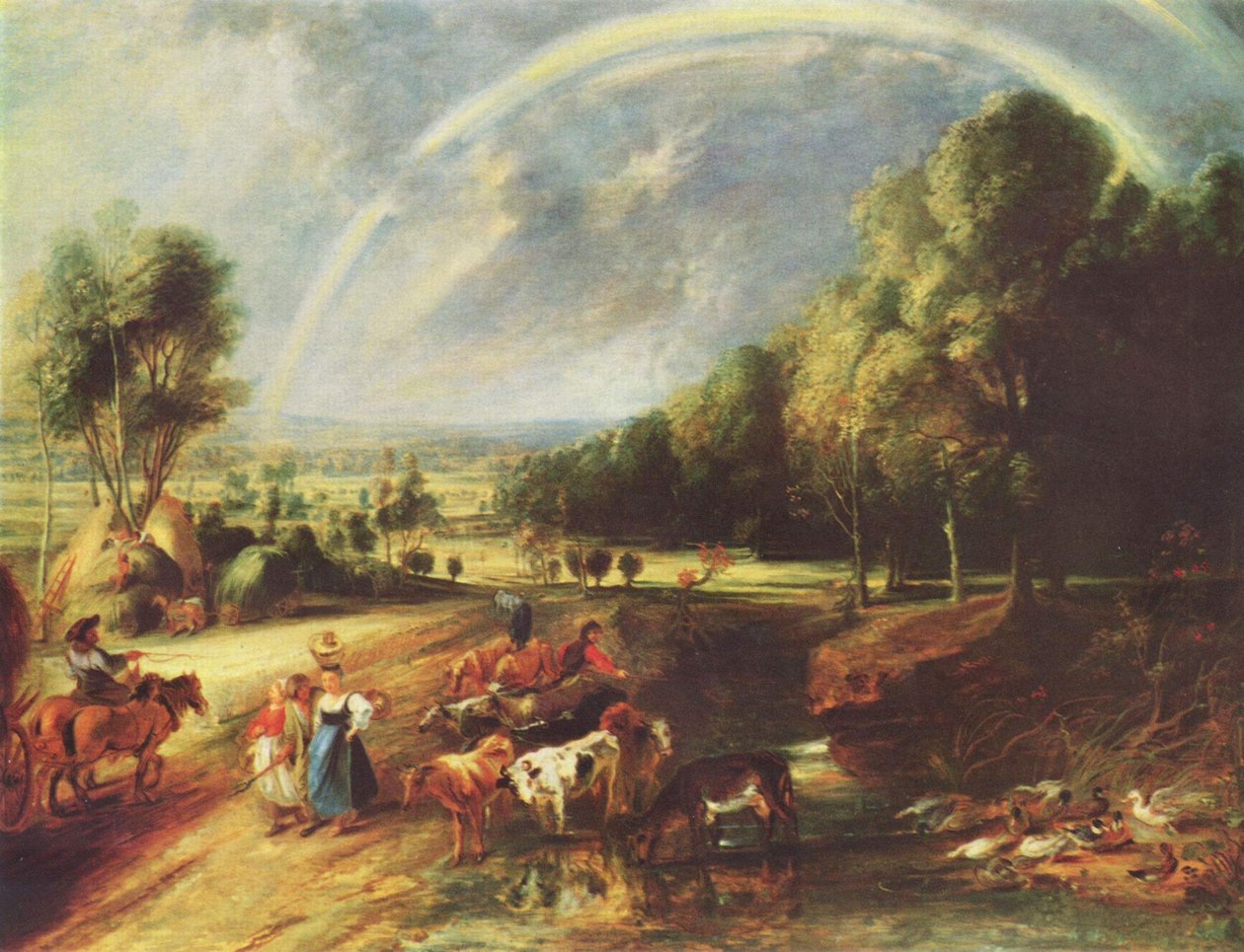 Il paesaggio con l