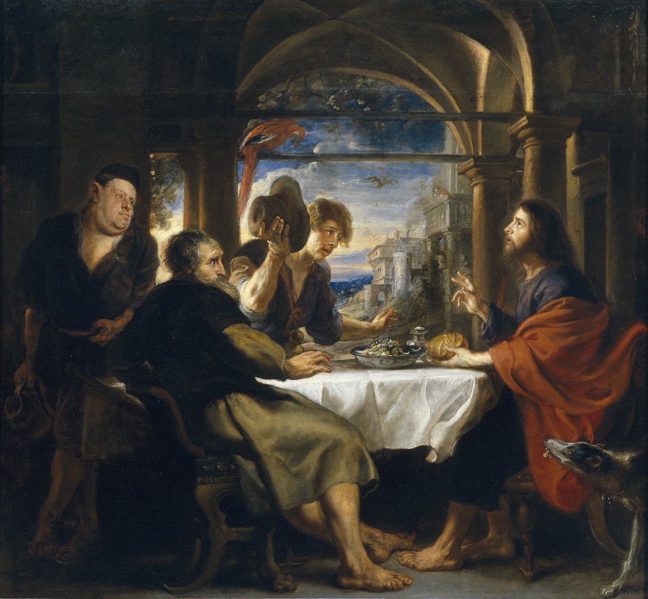La cena di Emmaus, 1638 da Peter Paul Rubens