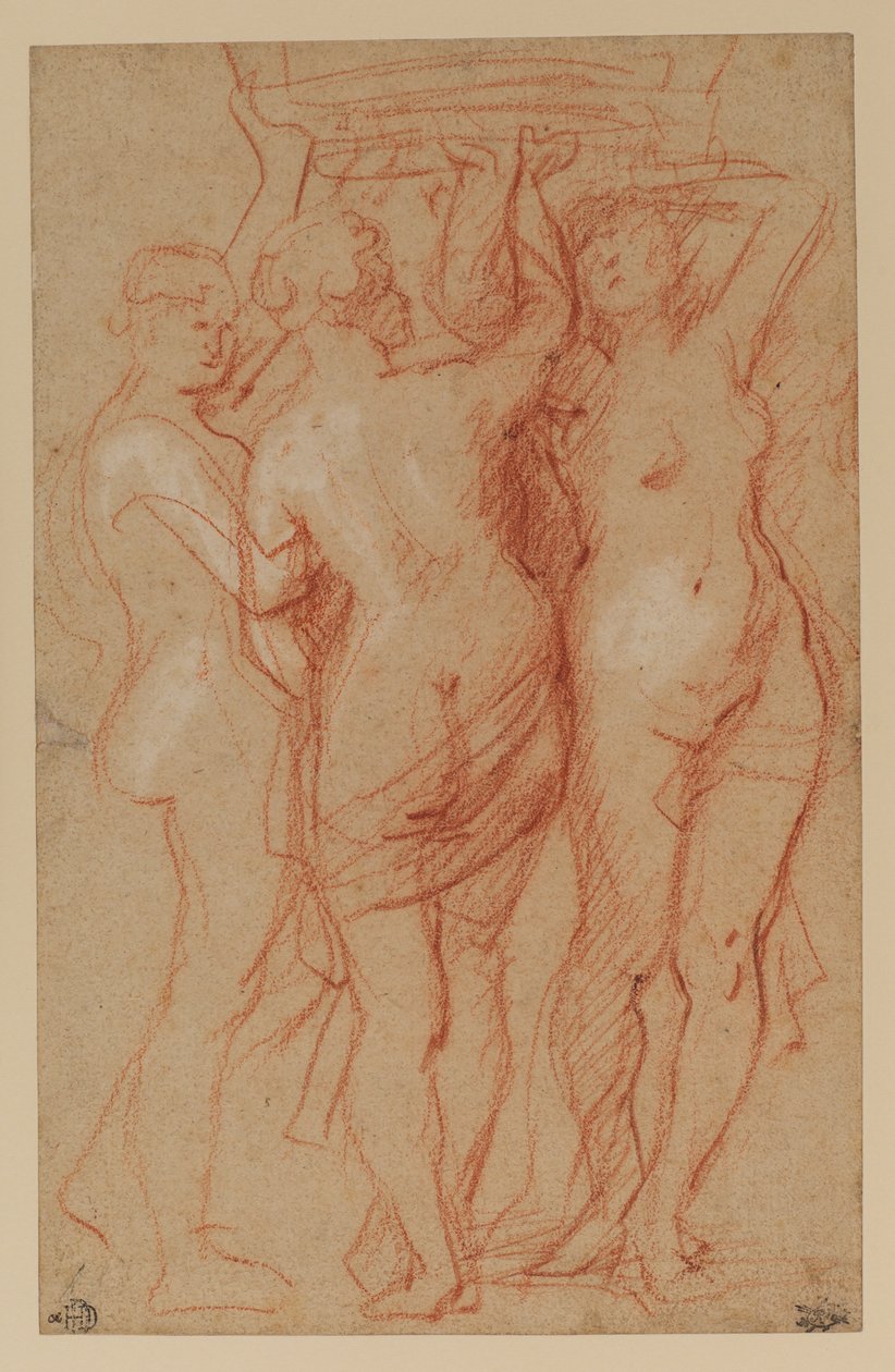 Le tre Grazie, c.1635-40 da Peter Paul Rubens