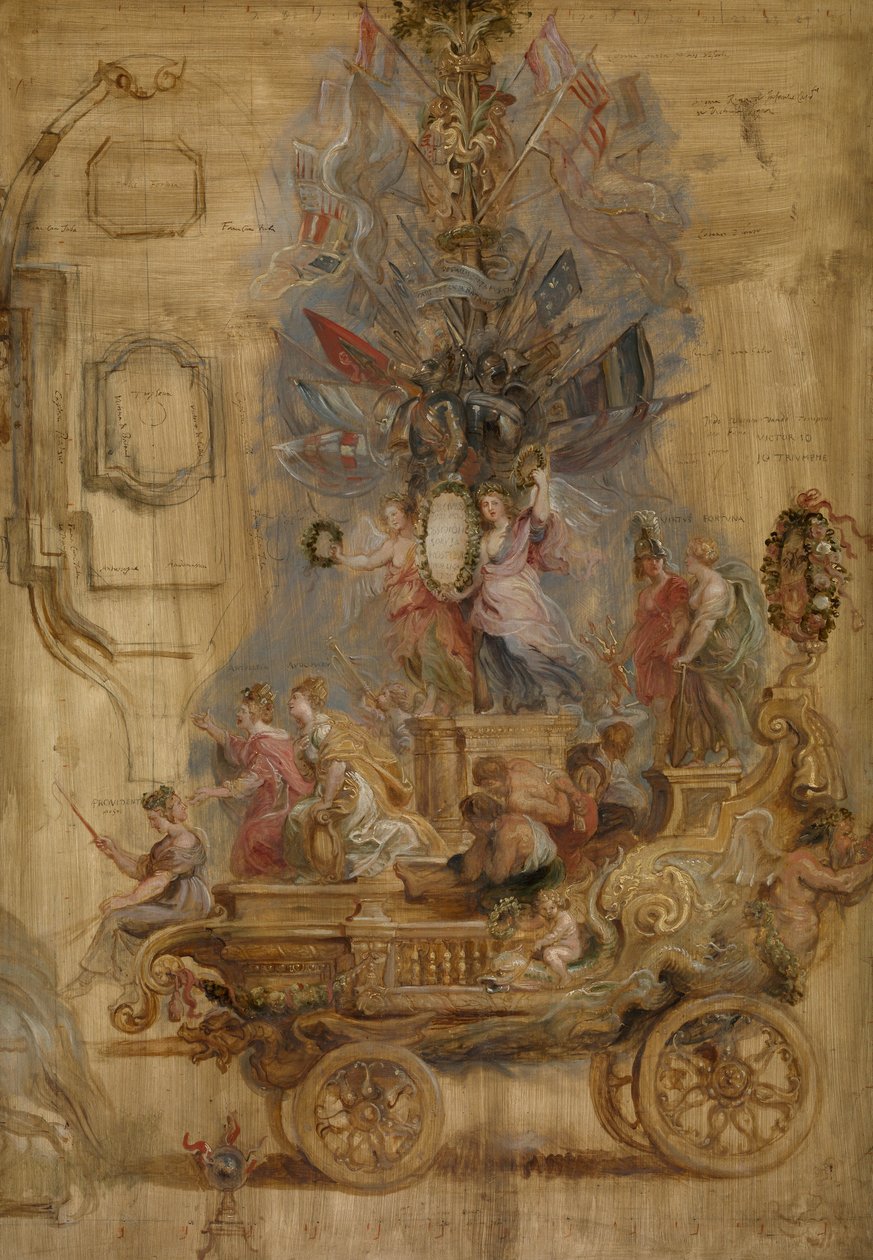 Il carro trionfale di Kallo da Peter Paul Rubens