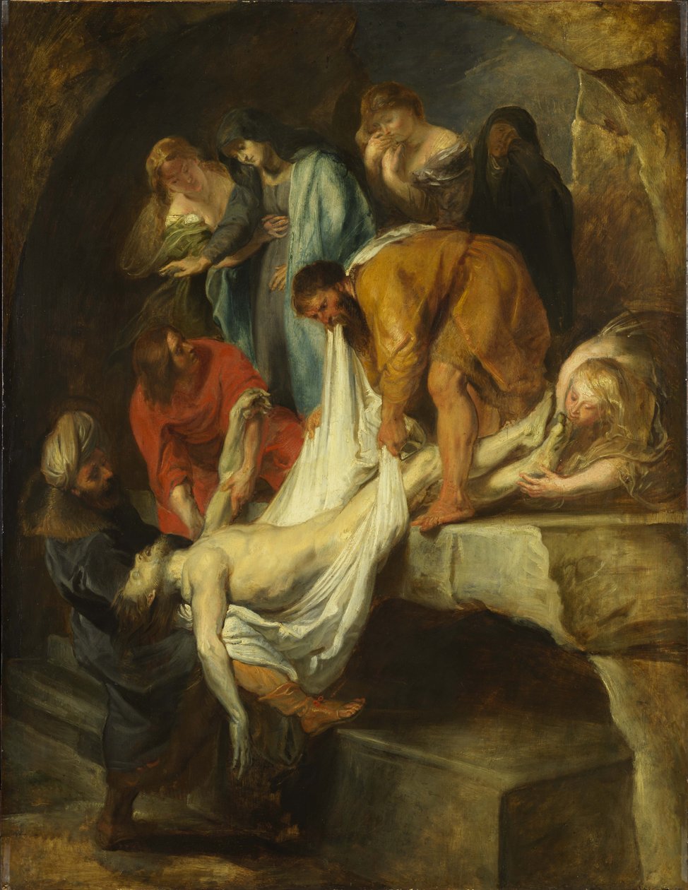 La sepoltura di Cristo da Peter Paul Rubens