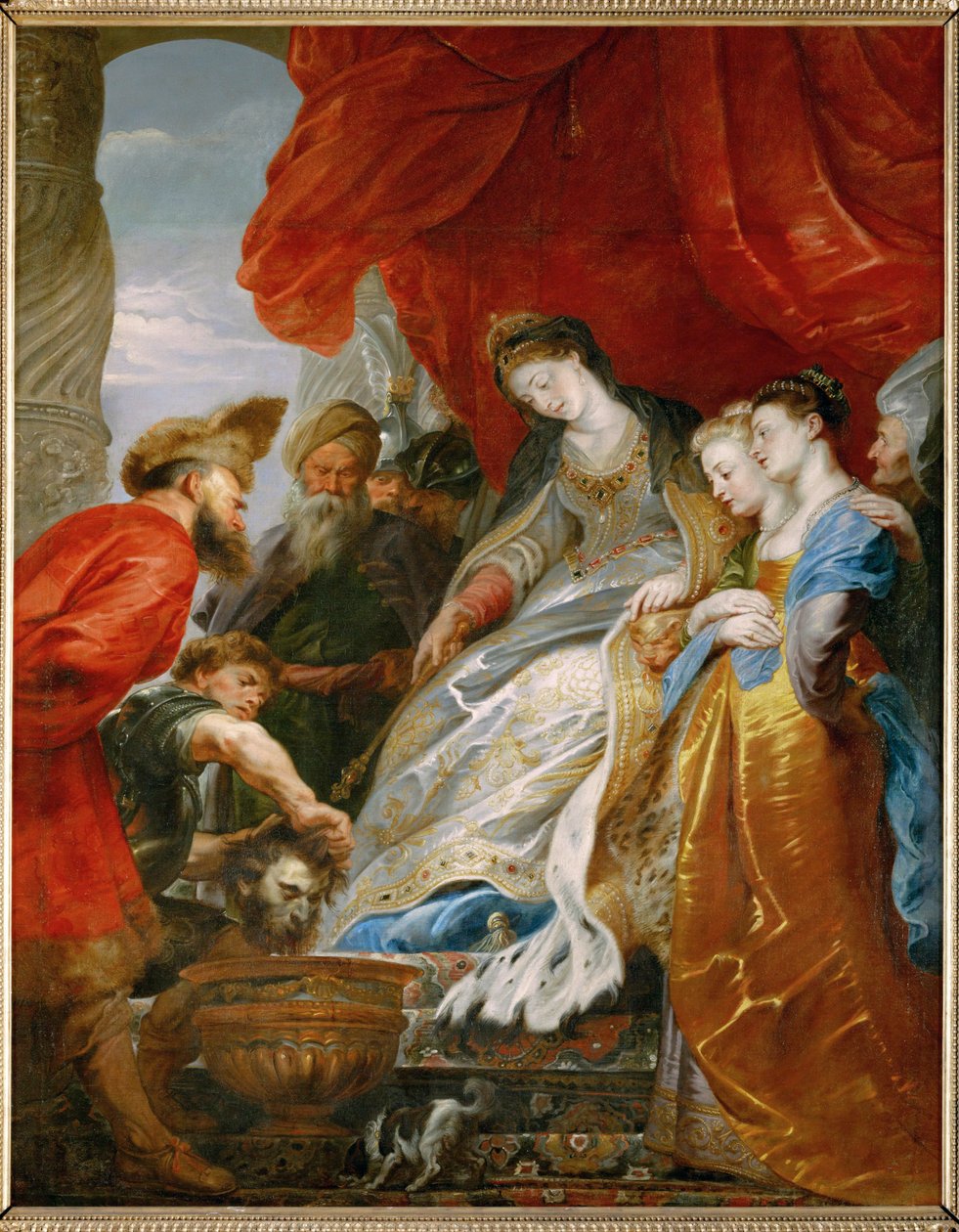Thomiris, regina degli Sciti (dipinto su tela) da Peter Paul Rubens
