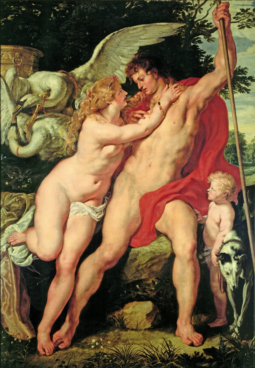 Venere e Adone da Peter Paul Rubens