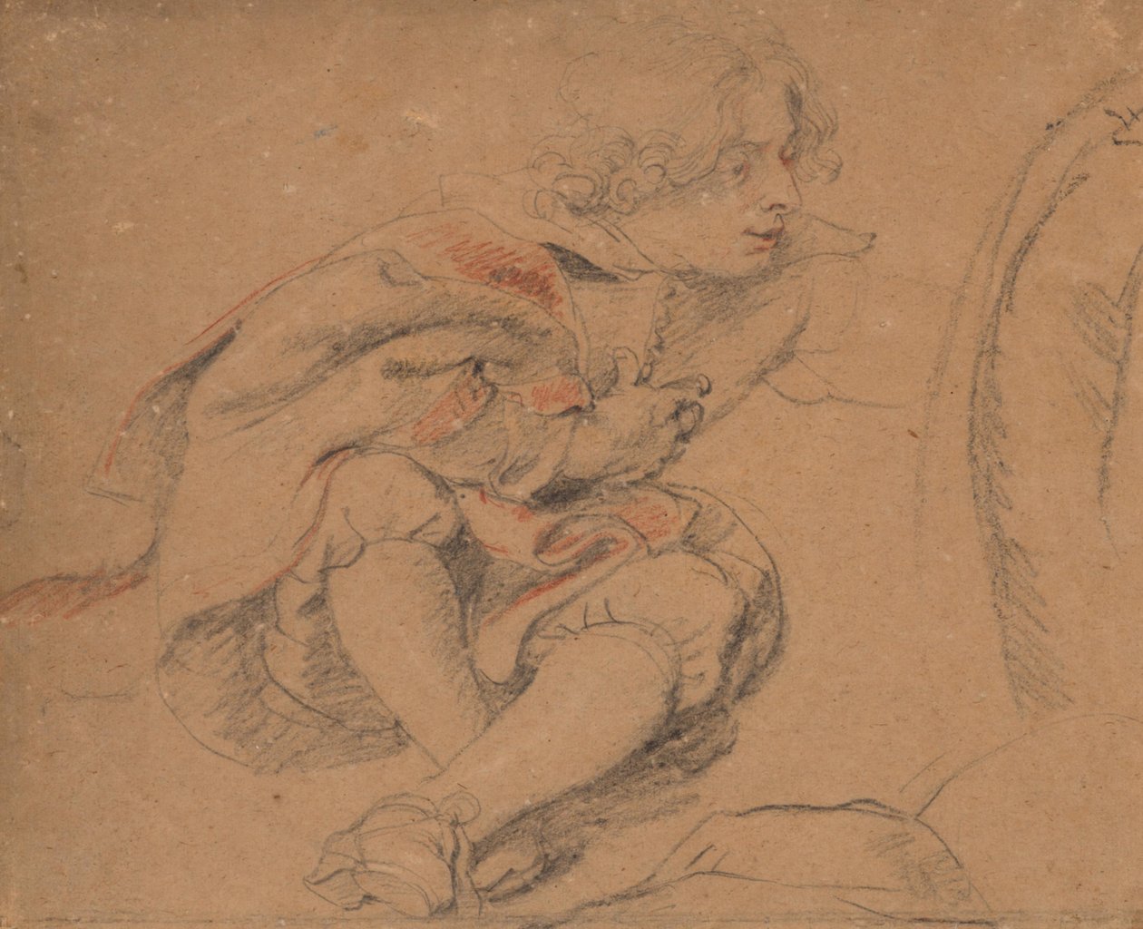 Giovane seduto da Peter Paul Rubens