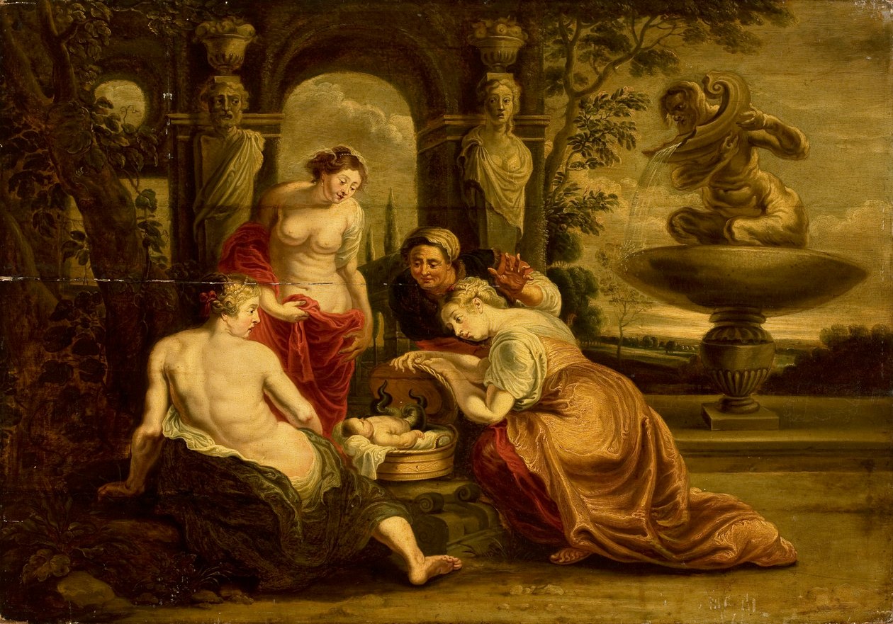Il ritrovamento di Erittonio da Peter Paul Rubens