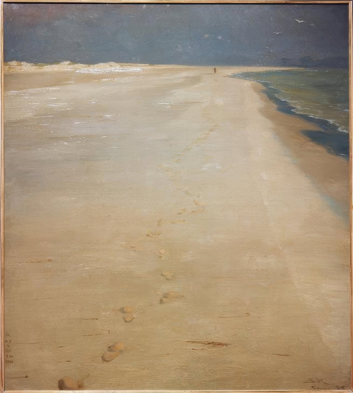 Spiaggia meridionale di Skagen da Peder Severin Krøyer