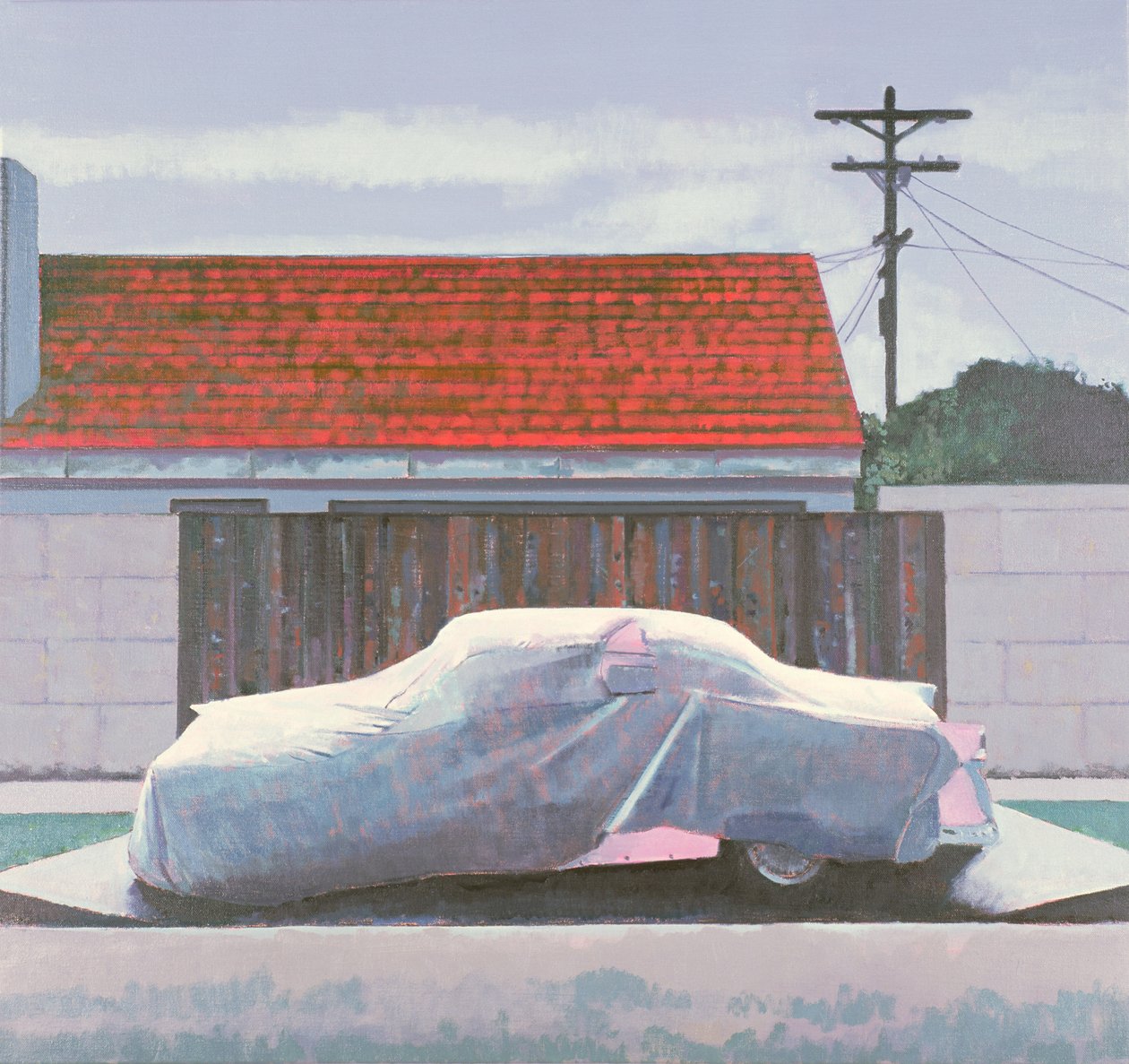 Ghost Car 2, Los Angeles, USA, 2002 (olio su lino) da Peter Wilson
