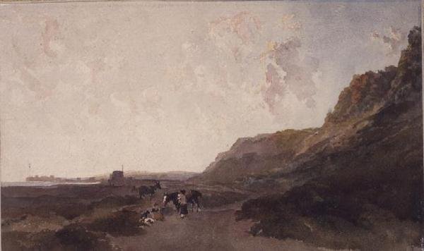 Scena costiera da Peter de Wint
