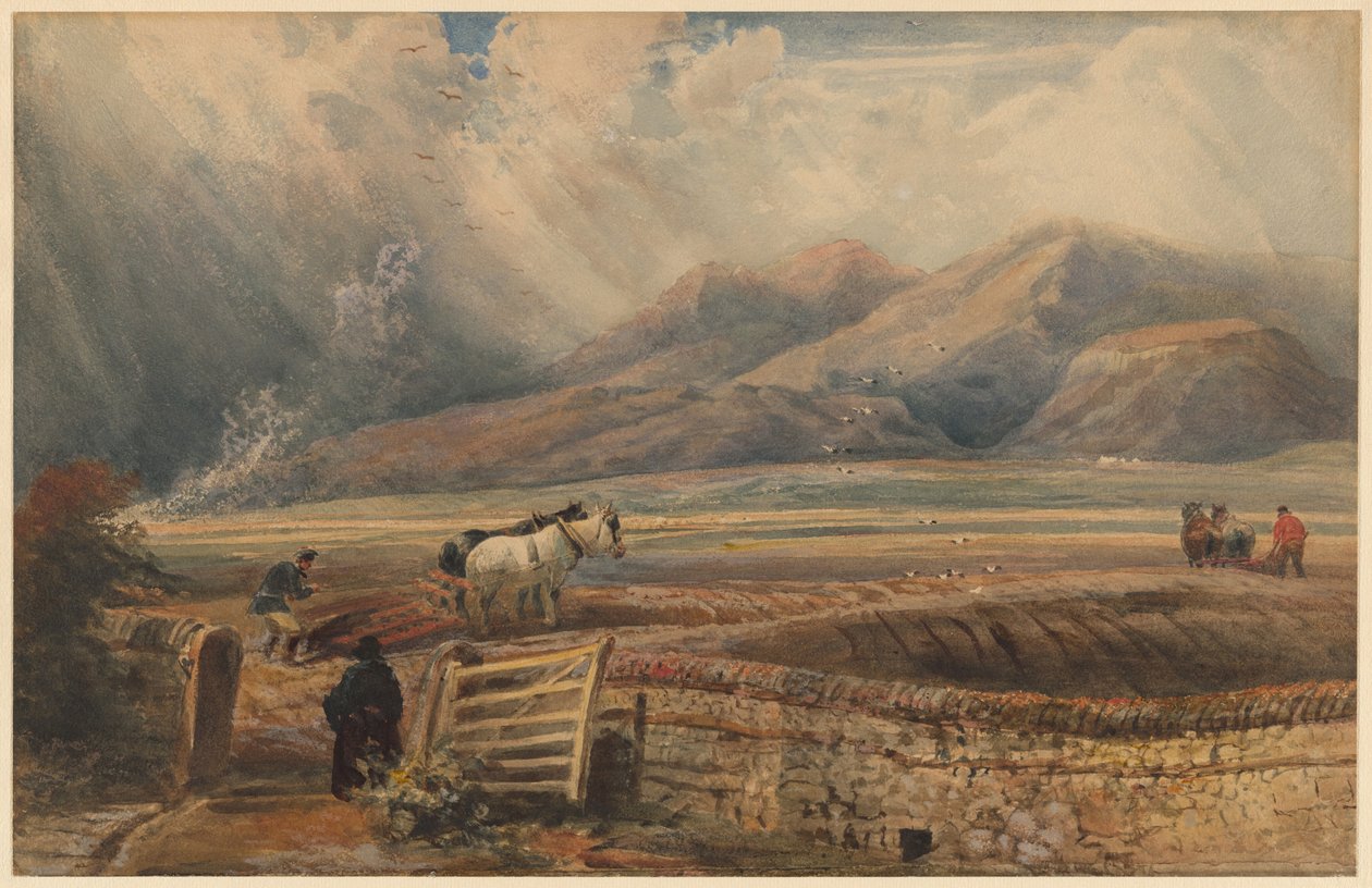Erpicatura - Veduta presso le Cross Fells da Peter de Wint