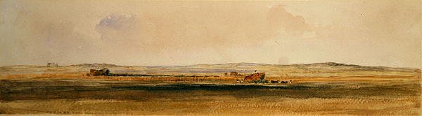 Raccolta nei Lincolnshire Wolds da Peter de Wint