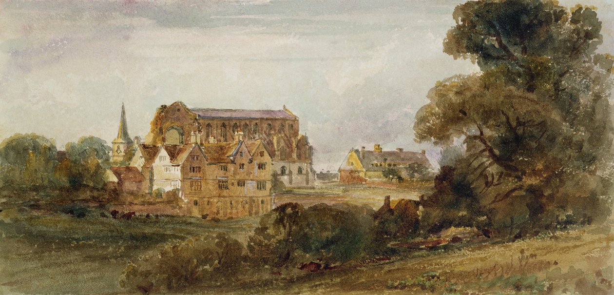 Abbazia di Malmesbury, Wiltshire da Peter de Wint