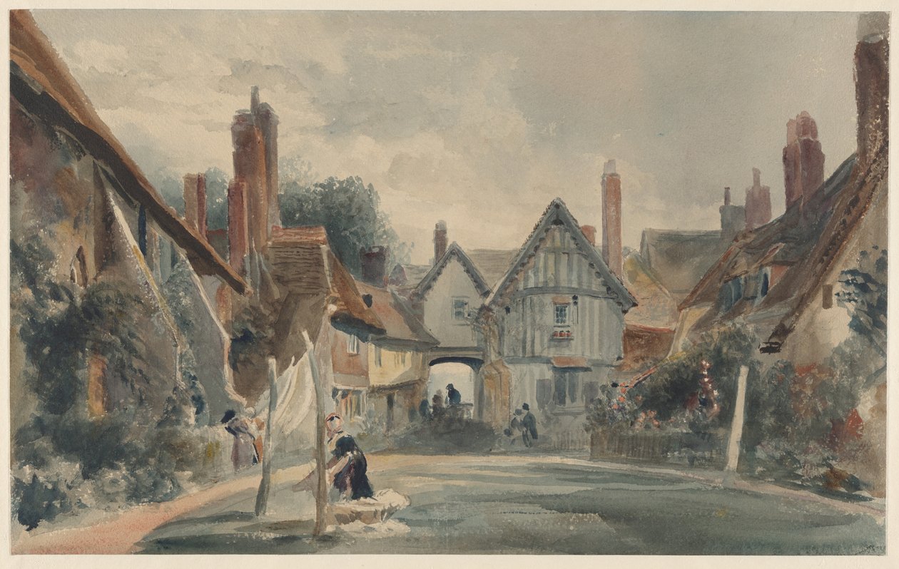 Ospedale di San Giovanni, Canterbury da Peter de Wint