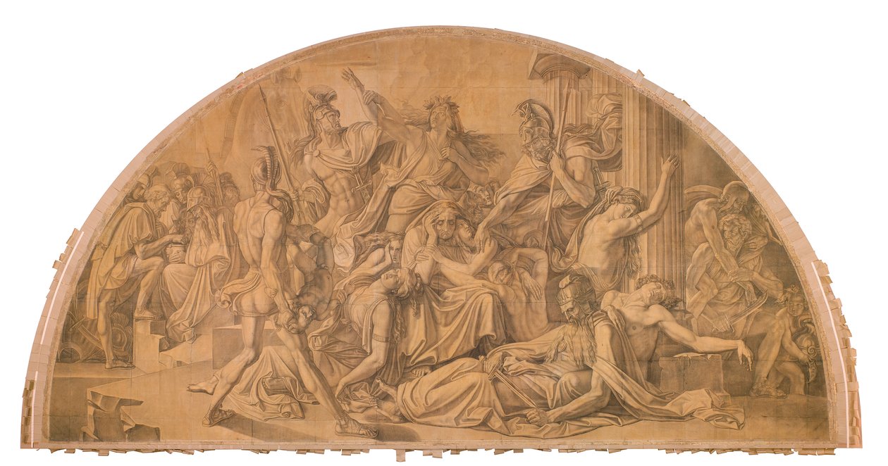 Der Untergang Trojas da Peter von Cornelius