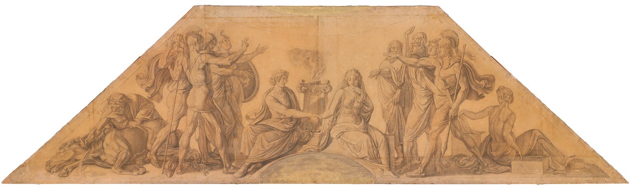 Die Vermählung von Menelaos und Helena da Peter von Cornelius