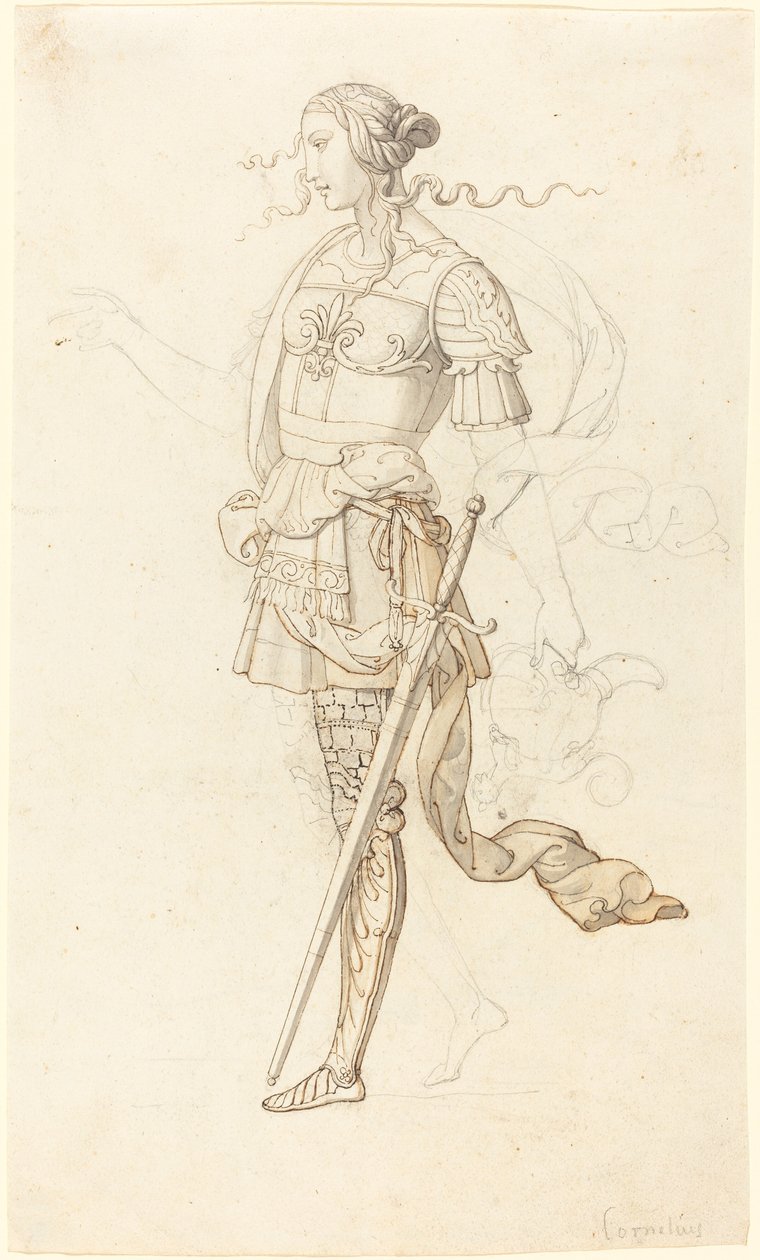 Erminia da Peter von Cornelius