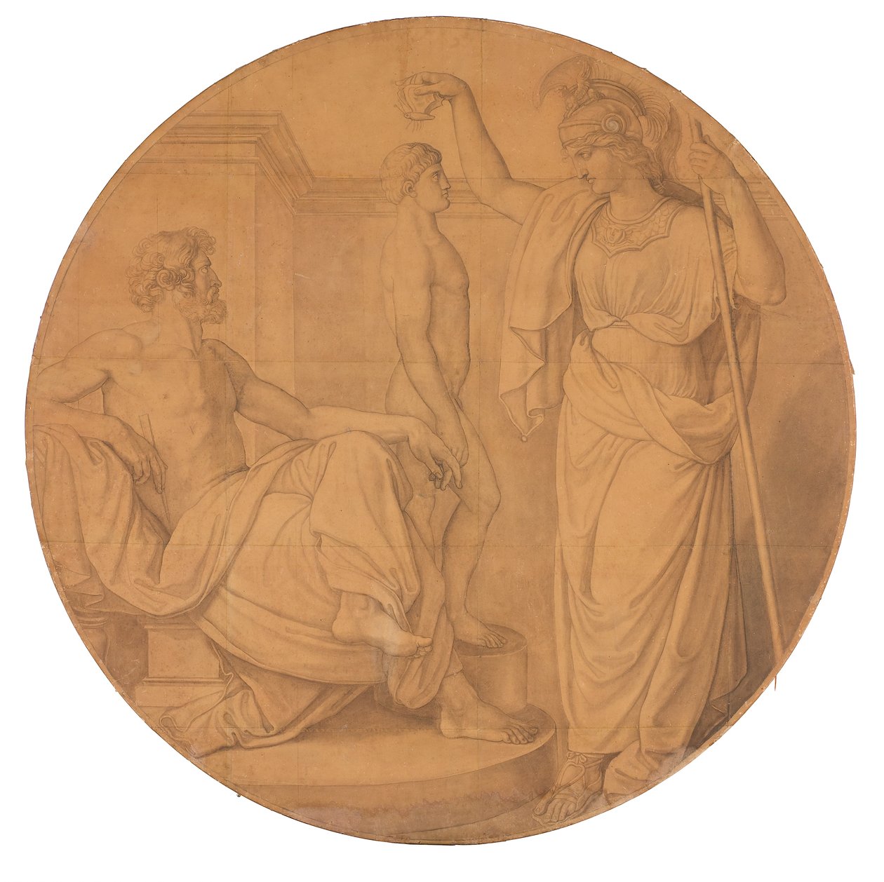 Prometheus der Menschenbildner da Peter von Cornelius