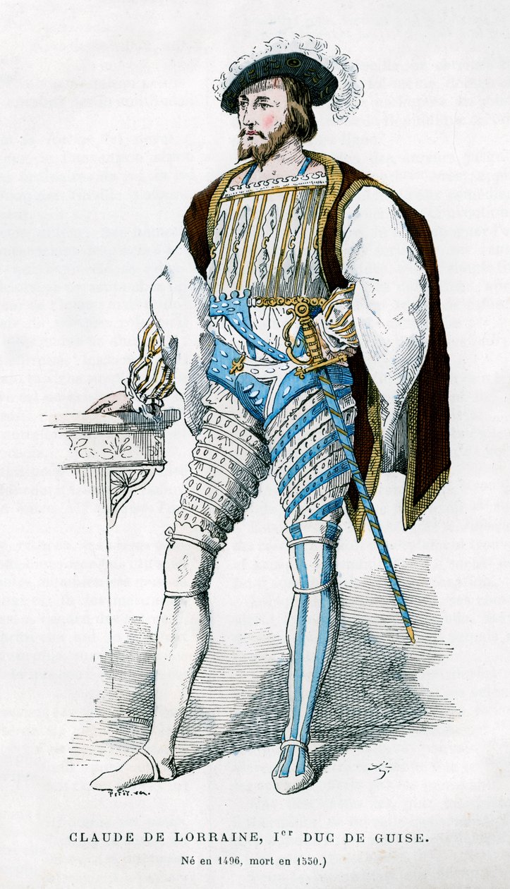 Claude de Lorraine, primo duca di Guisa da Petit