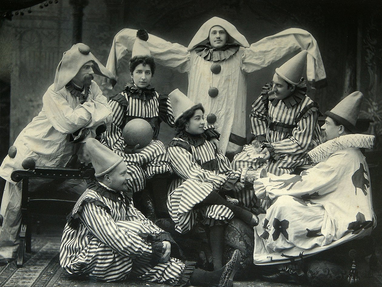 Composizione teatrale. Platinotipia di Pyotr Petrovich Pavlov (1860-1925) da Petr Petrovich Pavlov