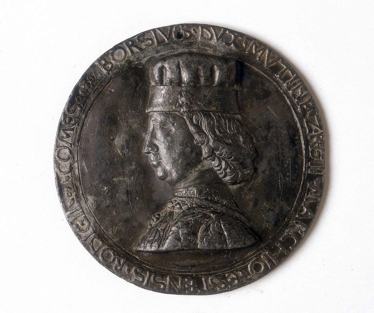 Medaglia raffigurante Borso d